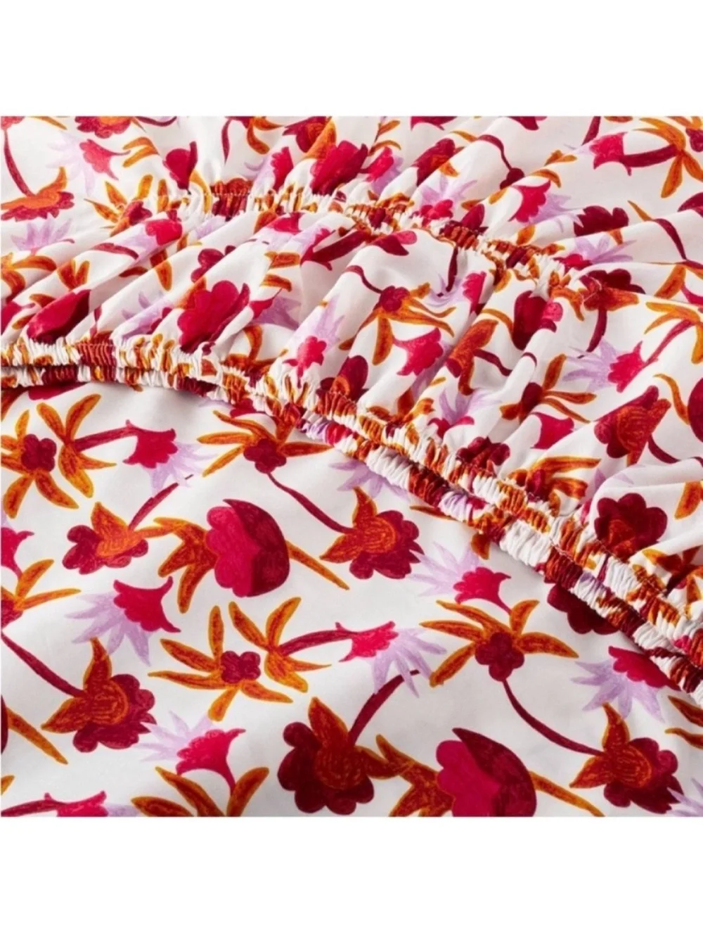 Opalhouse Jungalow Queen 100% Cotton Natalia Floral Sheet Set